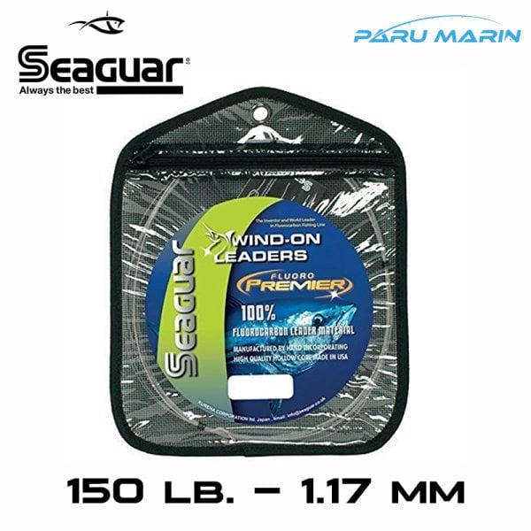 SEAGUAR Wind On Lider Misina, 150LB. 1.17mm, 7.62mt.