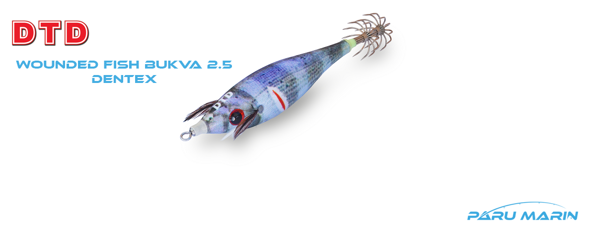 DTD Wounded Fish Bukva 2.5 Dentex (Glow)