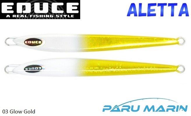 Educe Aletta Jig 180gr  Glow Gold