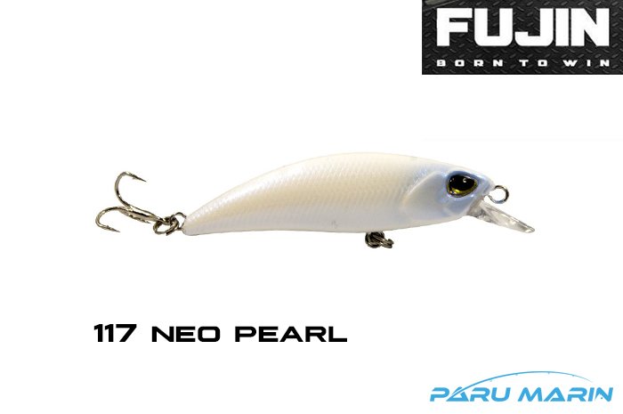 Fujin Ziggy 50mm LRF Maket Balık 117 Neo Pearl