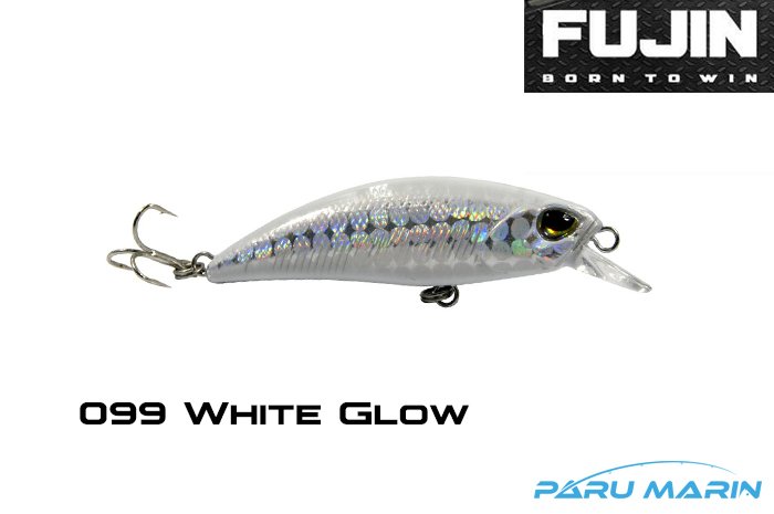 Fujin Ziggy 50mm LRF Maket Balık 099 White Glow