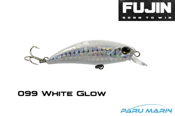 Fujin Ziggy 50mm LRF Maket Balık 099 White Glow