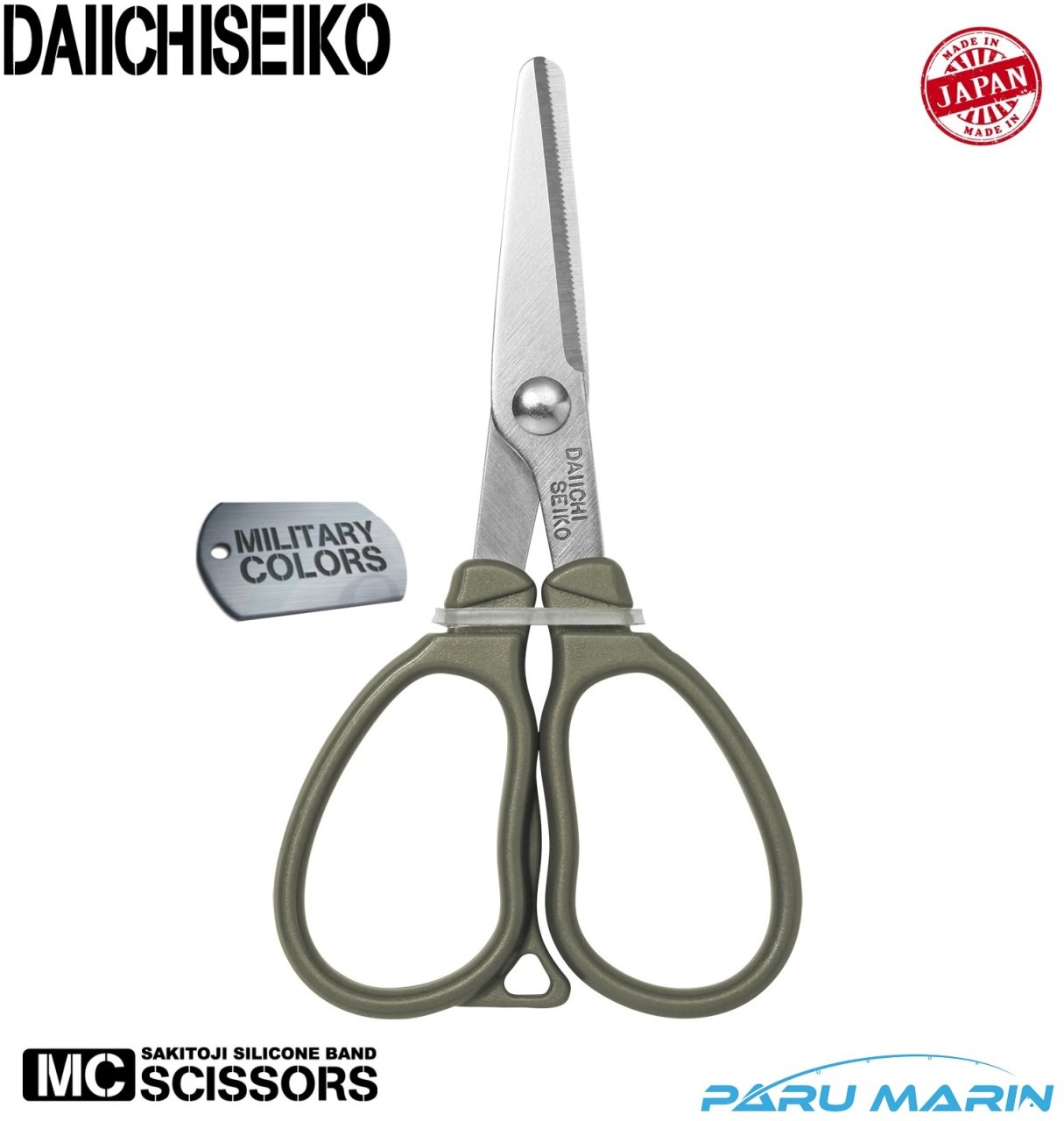 Daiichiseiko MC Scissors İp Makası Yeşil
