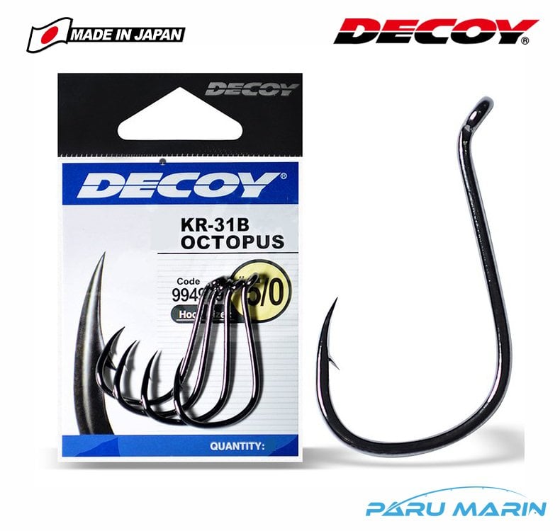 DECOY KR-31B Octopus Black Nickel Olta İğnesi
