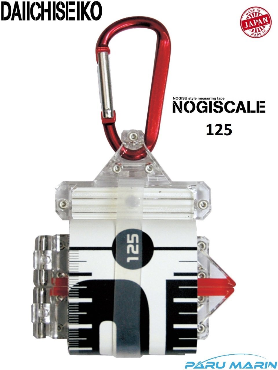 Daiichiseiko Nogiscale Balık Ölçme Metresi 125cm Beyaz
