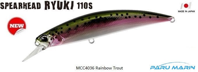 Duo Spearhead Ryuki 110S MCC4036 / Rainbow Trout