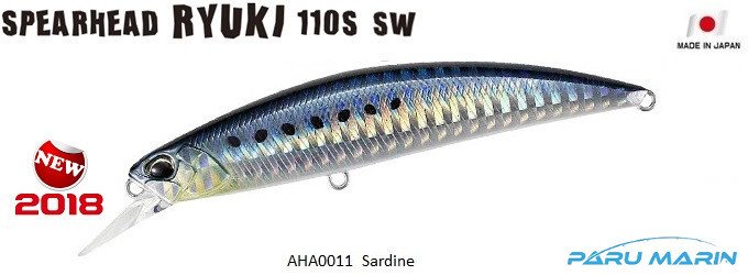 Duo Spearhead Ryuki 110S SW Limited AHA0011 / Sardine