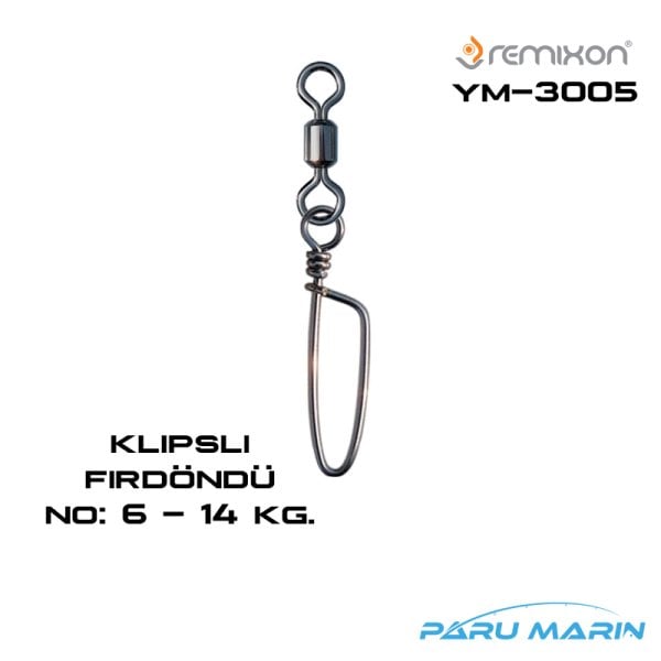 Remixon YM-3005 Klipsli Fırdöndü No:6 14KG.