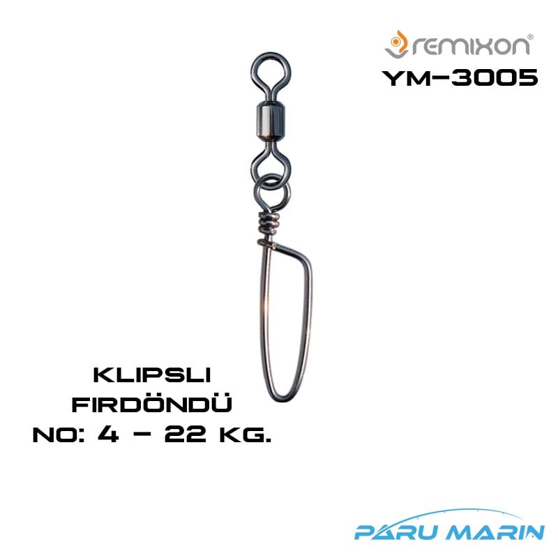 Remixon YM-3005 Klipsli Fırdöndü No:4 22KG.