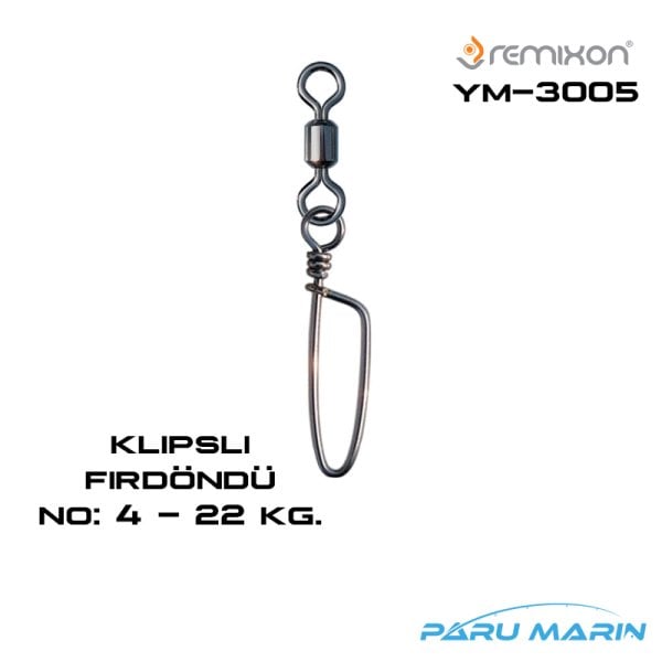 Remixon YM-3005 Klipsli Fırdöndü No:4 22KG.