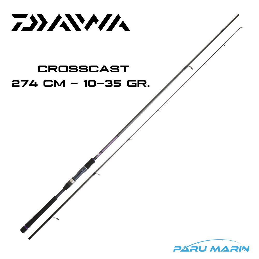 Daiwa Crosscast 274cm 10-35gr. Spin Kamış (CRS902HMHFSCF)