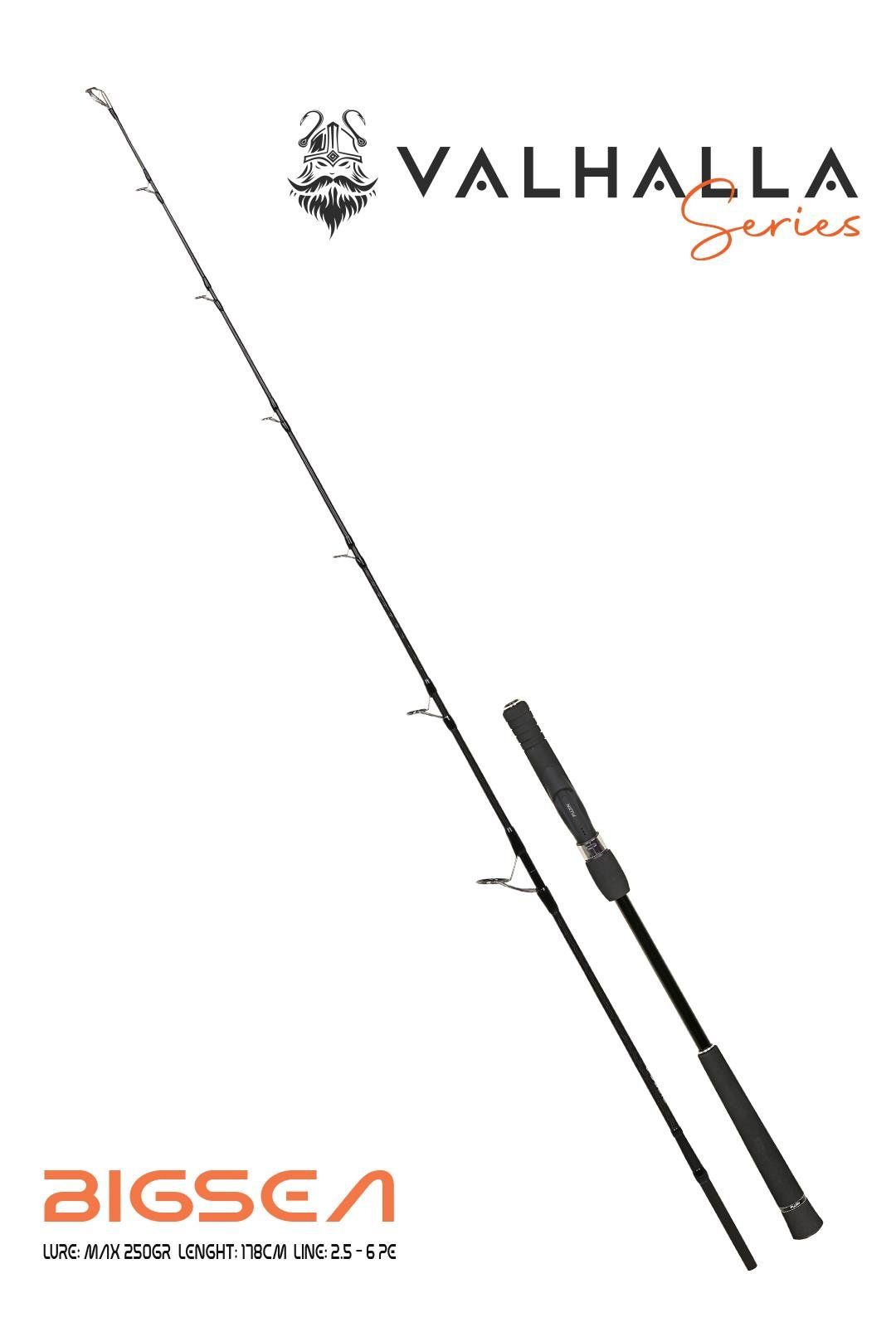 Fujin Valhalla Bigsea 178cm 250gr. Speed Jig Live Bait Kamışı