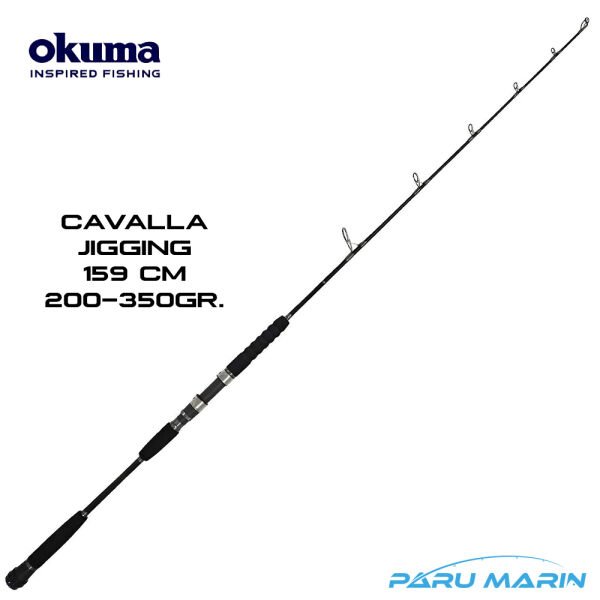 Okuma Cavalla 159cm 200-350 gr. Tetiksiz Jigging Kamış
