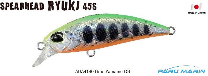 Duo Spearhead Ryuki 45S ADA4140 / Lime Yamame OB