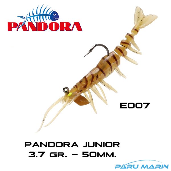Pandora Junior 3.7 Gr. - 50 mm Silikon Karides E007