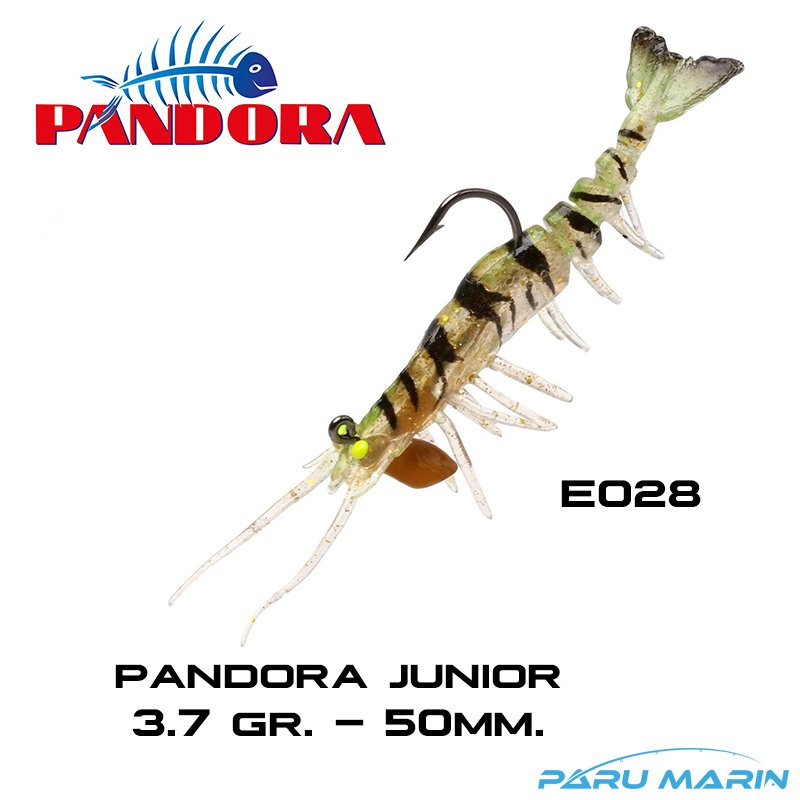 Pandora Junior 3.7 Gr. - 50 mm Silikon Karides E028