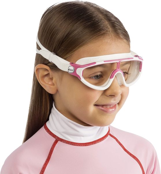 Cressi Baloo 2-7 Yaş Pembe / Beyaz Deniz Gözlüğü