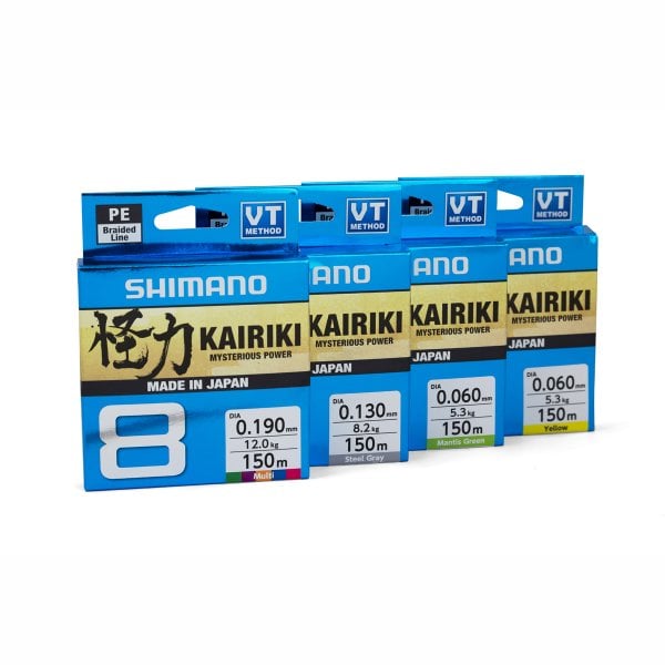 Shimano Kairiki 8 300m Multi İp Misina 0.16mm - 10.3kg - 300mt.