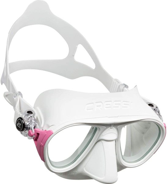 Cressi Calibro+Corsica Maske Şnorkel Seti Beyaz