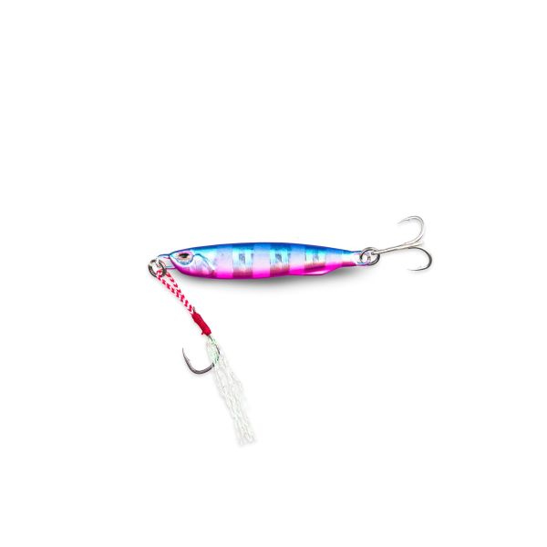 Fujin Metal GO 15 gr. Blue Pink Zebra Glow Jig Yem