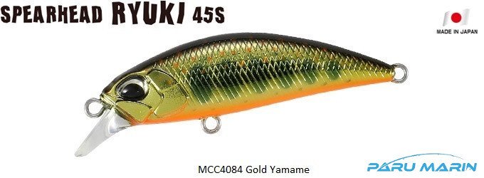 Duo Spearhead Ryuki 45S MCC4084 / Gold Yamame