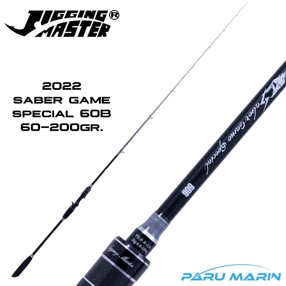 Jigging Master Saber Game Special 60B 182cm 60-200gr. Tetikli Slow Jig Kamış