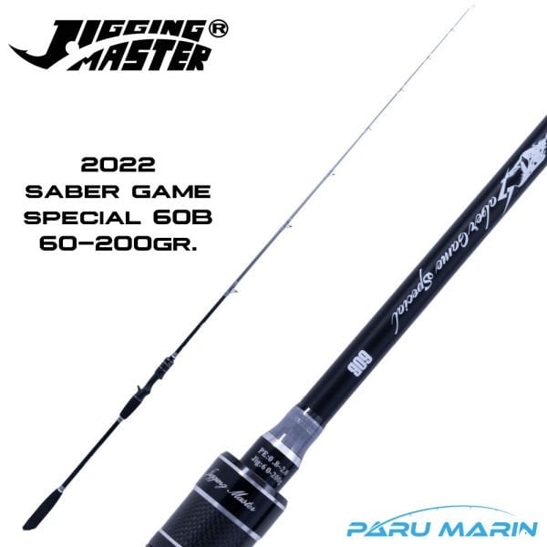 Jigging Master Saber Game Special 60B 182cm 60-200gr. Tetikli Slow Jig Kamış
