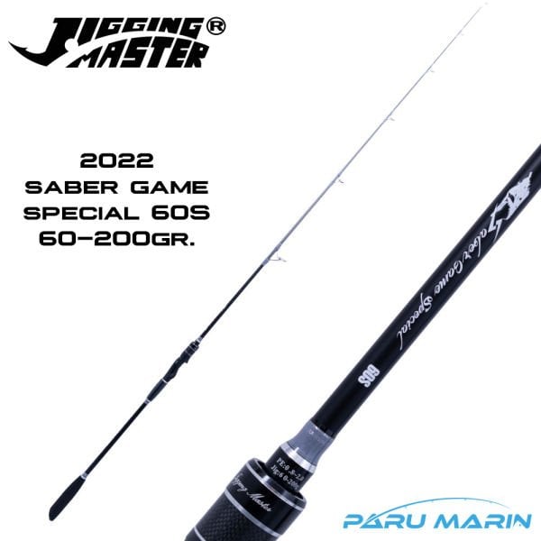 Jigging Master Saber Game Special 60S 182cm 60-200gr. Tetiksiz Slow Jig Kamış