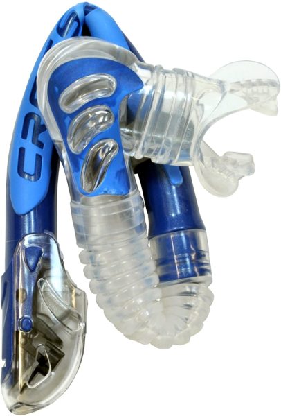 Cressi Alpha Ultra Dry Şnorkel Black / Silver