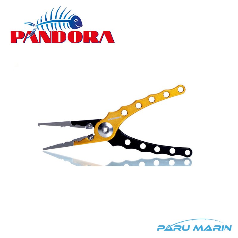 Pandora Alüminyum Halka Pensesi Siyah Sarı 20cm.
