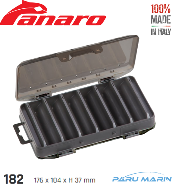 Panaro 182 Dual Çift Taraflı Kutu 176*104*37mm.