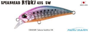 Duo Spearhead Ryuki 45S SW CBA0189 / Sakura SardineOB