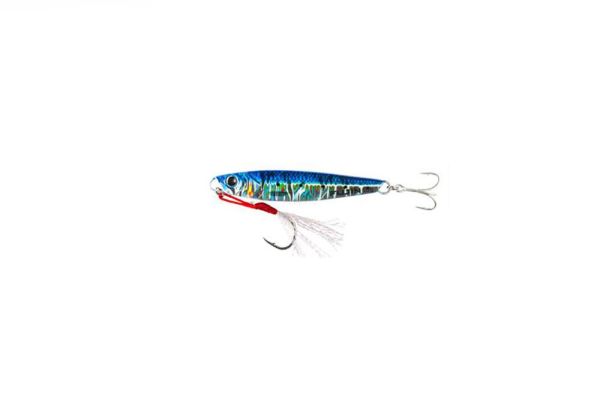 Fujin Jig-X 30gr. Shore Jigging - Jig Yem BLUE SARDINE GREEN LINE