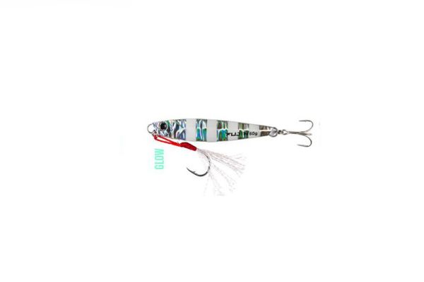 Fujin Jig-X 30gr. Shore Jigging - Jig Yem ZEBRA GLOW