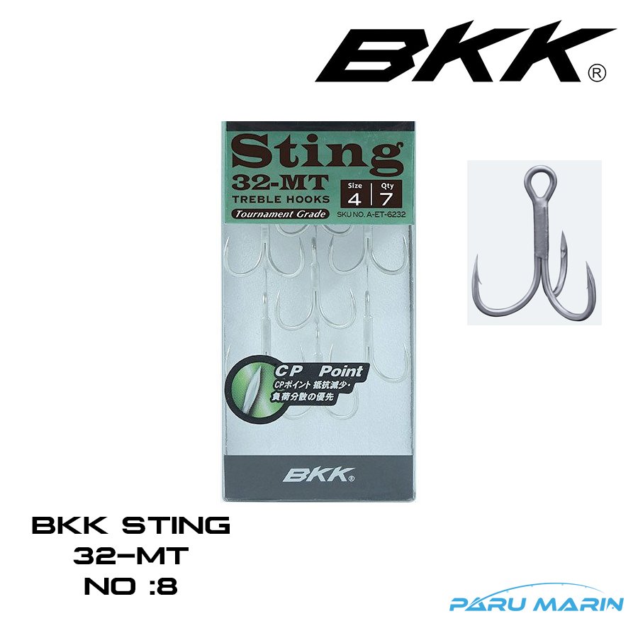 BKK Sting 32-MT Üçlü İğne No:8