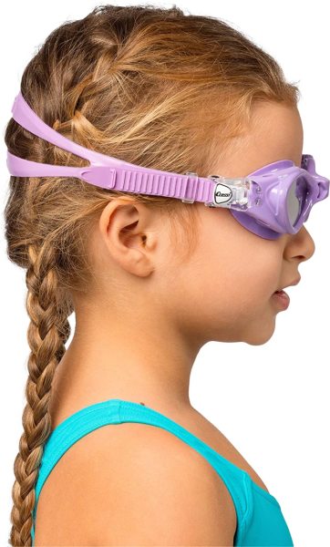 Cressi King Crab 7-15 Yaş Lilac Yüzücü Gözlüğü