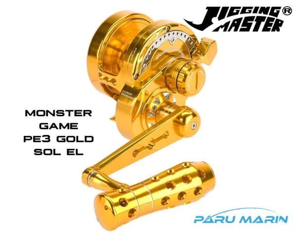 Jigging Master Monster Game Pe3 Gold (Sol El) Jig Çıkrık Olta Makinesi
