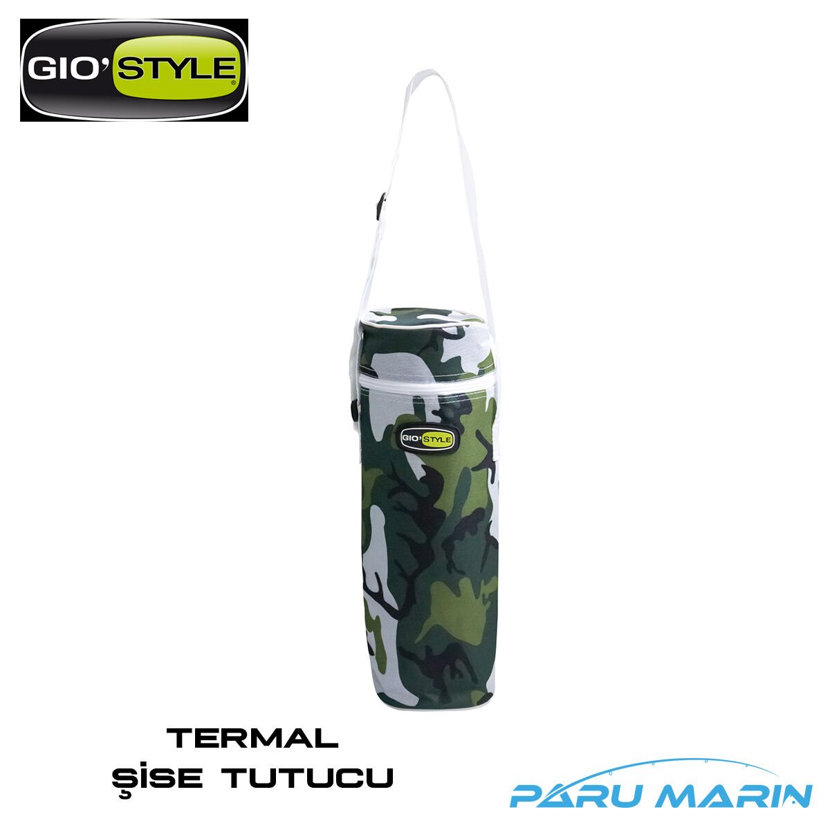 Gio Style Kamuflaj Termal Şişe Çantası