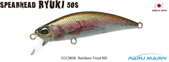 Duo Spearhead Ryuki 50S CCC3836 / Rainbow Trout ND