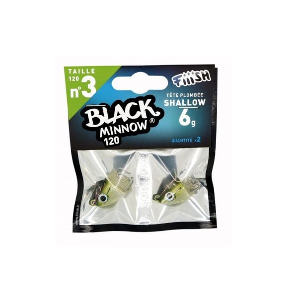 Fiiish BM120/3 BM149 Shallow 6gr. Kaki Jighead