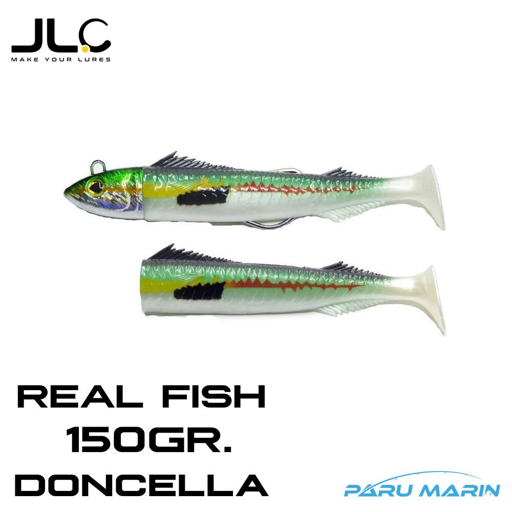Jigging Ala Carta Real Fish 150gr. Doncella Yedekli Silikon Yem