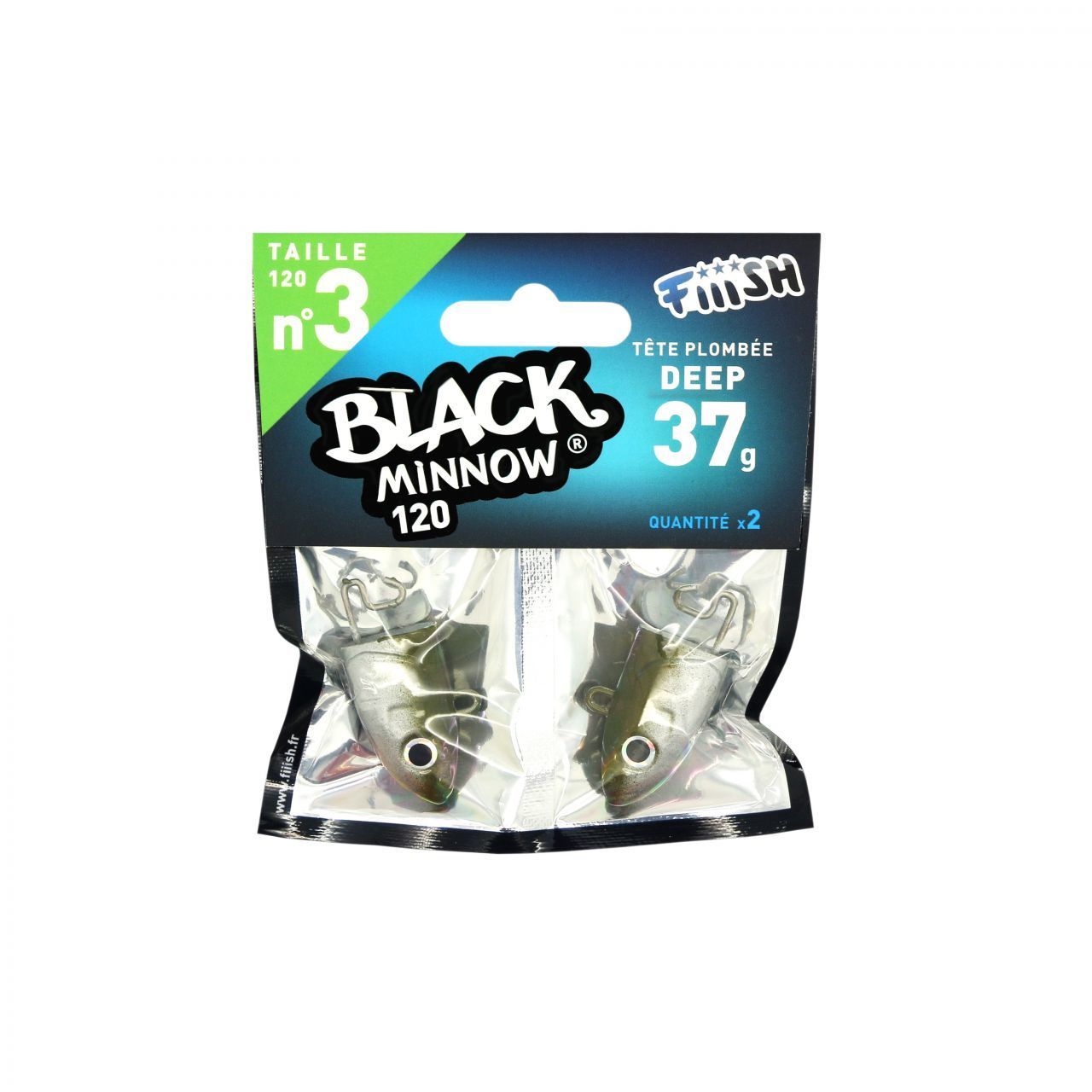 Fiiish BM120/3 BM346 Deep 37gr. Kaki Jighead