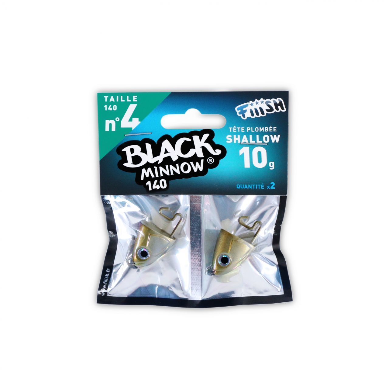 Fiiish BM140/4 BM342 Shallow 10gr. Kaki Jighead