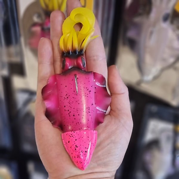 Jigging A La Carta OKI JLC 80 GR. Pink 15cm. Silikon Yem