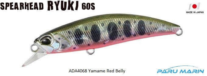 Duo Spearhead Ryuki 60S ADA4068 / Yamame Red Belly