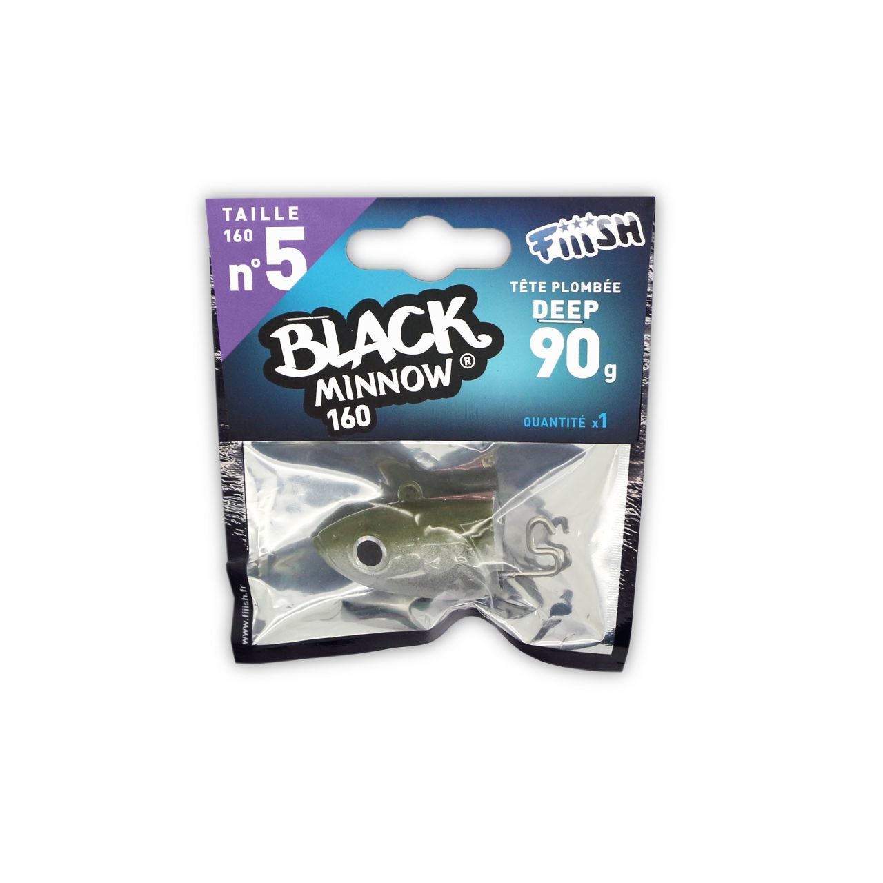 Fiiish BM160/5 BM206 Deep 90gr. Kaki Jighead